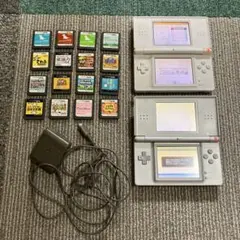 ニンテンドーDS Lite 本体2台ゲームソフト16本