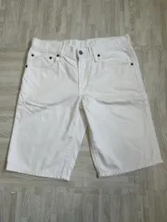 EDWIN ホワイト ショートパンツ
