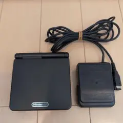ips液晶　ゲームボーイアドバンスSP　ブラック　黒　本体