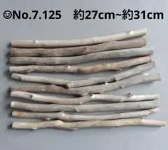 ☺︎No.7.125 流木10本　約27cm~約31cm まとめ売り