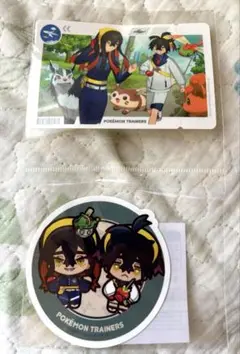 ステッカーセット POKÉMON TRAINERS ゼイユ&スグリ　キタカミの里