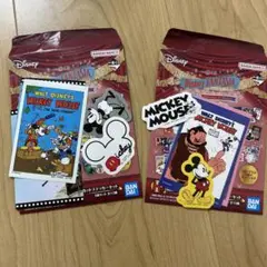 【新品】ディズニーグッズ　ファンタジア　一番くじ　ステッカー　2点セット
