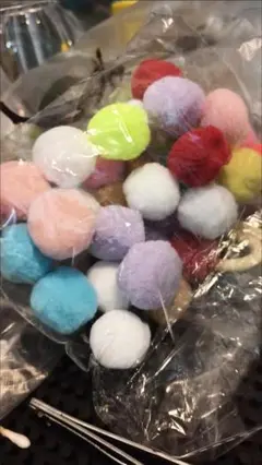 羊毛フェルトボール 20個入り