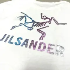 ☆完売品新品未使用JIL SANDER+ ×Arcteryx黒Tシャツ　Lサイズ 新品未使用◇JIL SANDER × ARC'TERYX リフレクター tee ジル