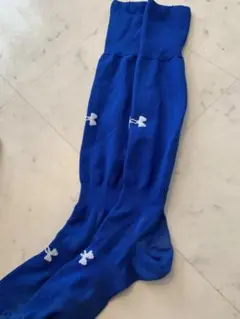 Under Armour サッカーソックス 青
