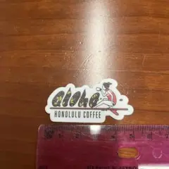 Honolulu Coffee x Chris Goto ステッカー