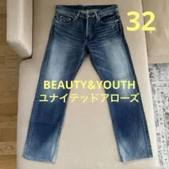 W32 BEAUTY&YOUTHユナイテッドアローズ メンズ デニムスリム日本製
