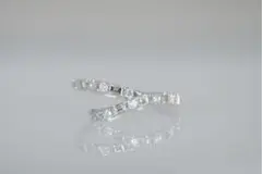 キラキラshop ダイヤモンド バケットカット デザイン リング 指輪 プラチナ