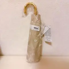 Wpc. 遮光ゴールドラインマーガレットmini 晴雨兼用傘 日傘