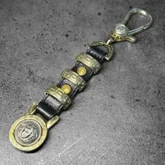 超希少 VERSACE ヴェルサーチ キーリング ウォレットチェーン y2k 2025年最新】VERSACE メンズ キーホルダー・キーリングの人気