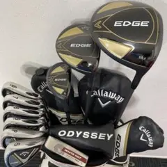 バッグ新品⁉️クラブ超美品callaway EDGE USモデルメンズゴルフセット