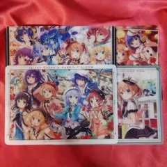 ごちうさ クリア イラストカード 4点