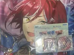 逆先夏目＆神代類　あんスタ プロセカ セガラッキーくじ タオル　ミラーラバキー