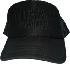 【希少・完売品】NO MASS PROD CAP ブラック メッシュ キャップ