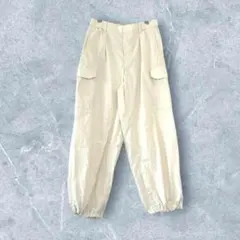 ユニクロ イージーカーゴパンツ 総ゴム 楽ちん ドローコード 69-75