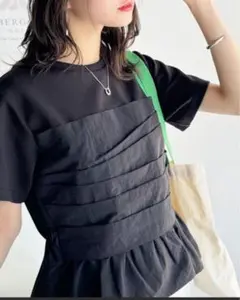 新品タグ付「classicalelf」クラシカルエルフ☆Tシャツ×ビスチェドッキ