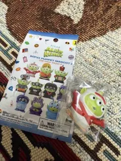 ソフビ　パペット　マスコット2 リトルグリーンメン　フォーキー