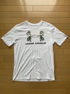 UA アンダーアーマー　風神雷神グラフィックTシャツ MD 白ホワイト