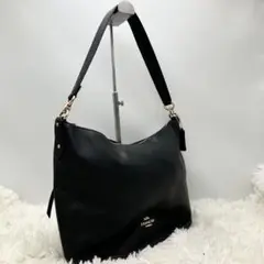 未使用に近い✨コーチ ワンショルダーバッグ スカイラー ホーボー レザー 黒