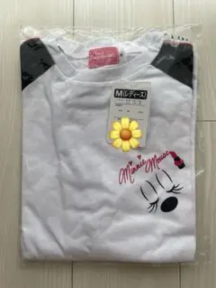 新品未開封 東京ディズニーリゾート ミニーマウス Tシャツ Mサイズ チア 刺繍