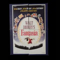 一番くじ ディズニーファンタジア　ダブルチャンス　ファンタジア表紙ポスター
