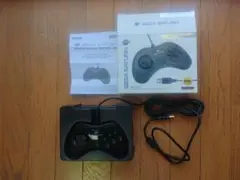 retro-bit セガサターン コントローラー USB接続 ブラック