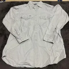 Carhartt　ワーク　アメカジ　アウトドア　キャンプ　長袖シャツ　バイカー