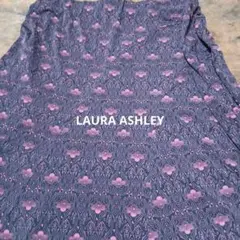 LAURA ASHLEY　エンジピンクの花柄ワンピース