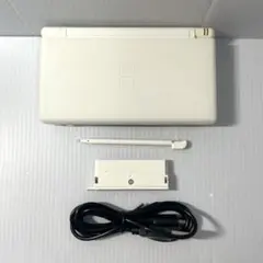 【動作品】Nintendo DS Lite クリスタルホワイト　【付属品あり】