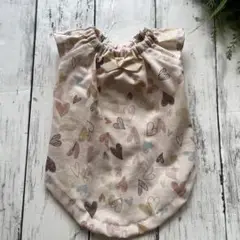 犬服 ハート柄のワンピース訳あり現品