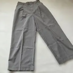 グローバルワーク　ワイドパンツ　グレー　L