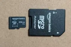 amazon basics 256GB microSDXCカード