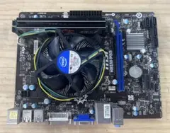 MSI H81M-P33 マザーボード、CPU.メモリーのセット
