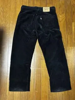 LEVI 512-88 ブラックコーデュロイ W33L34
