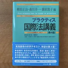 【美品】　プラクティス国際法講義 〈第4版〉