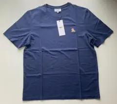 maison kitsune CHILLAX FOX tシャツ L navy