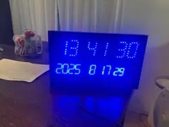 HOUSE USE PRODUCTS デジタル時計 BLUE LED