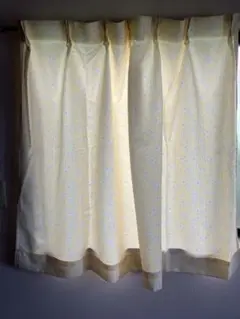 カーテン　幅100cm×丈102cm 1枚　②