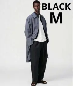 【美品】UNIQLO U ライトウェイトスウェットワイドパンツ Mサイズ