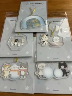 ふくふくにゃんこ アクリルオーナメント