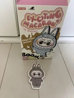 POP MART ラブブ　Exciting Macaron Vinyl Face
