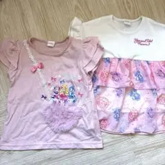 きみとアイドルプリキュア Tシャツ　２枚セット