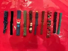 ファブリック腕時計バンド10本セット