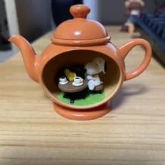 リーメント スヌーピー アンティークジオラマコレクション②ティーポット