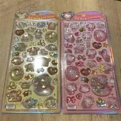 ボンボンドロップシール　ポムポムプリン　ハローキティ　２セット