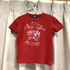【良品】Polo by Ralph Lauren TIGERS Tシャツ 90