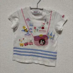 ミキハウス うさこちゃん だまし絵 Tシャツ