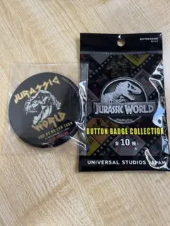 USJ ジュラシックワールド 缶バッジコレクション