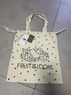 FRUIT OF THE LOOM トートバッグ　ハート柄