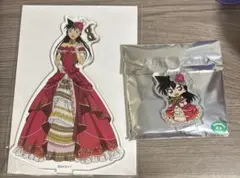 名探偵コナン ホテルニューオータニ 缶バッジ アクスタ 毛利蘭 ビュッフェ
